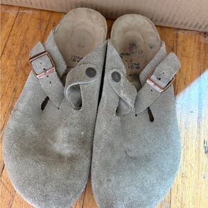 Birkenstock Suede Clogs